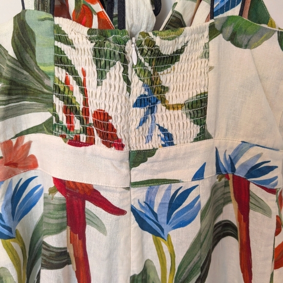 NWT Farm Rio Midnight Macaw Jumpsuit - Picture 6 of 15